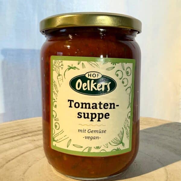 Hof Oelkers - Tomatensuppe mit Gemüse, vegan
