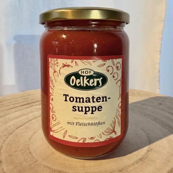 Hof Oelkers - Tomatensuppe mit Fleischklößchen