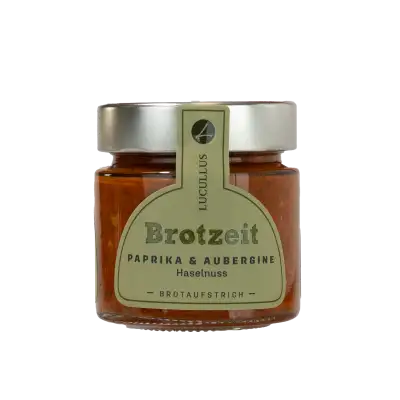 Lucullus "Brotzeit" Paprika & Aubergine, Brotaufstrich