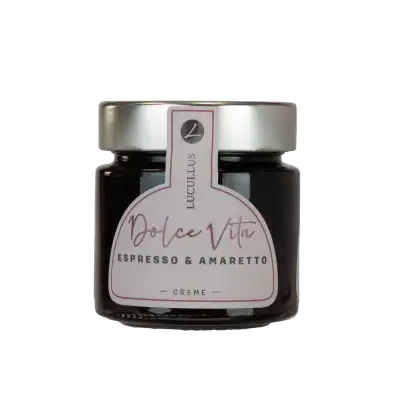Lucullus "Dolce Vita" Espresso & Amaretto-Creme