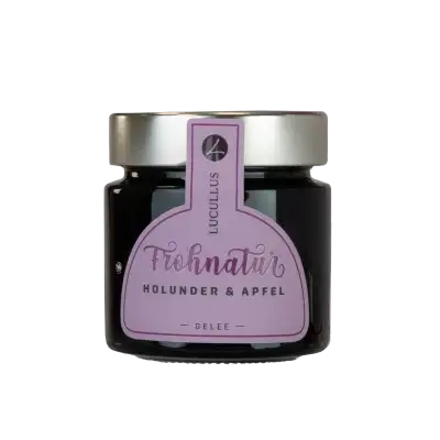 Lucullus "Frohnatur" Holunder-Apfel, Gelee