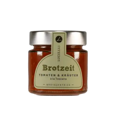 Lucullus "Brotzeit" Tomaten & Kräuter á la Toscana, Brotaufstrich