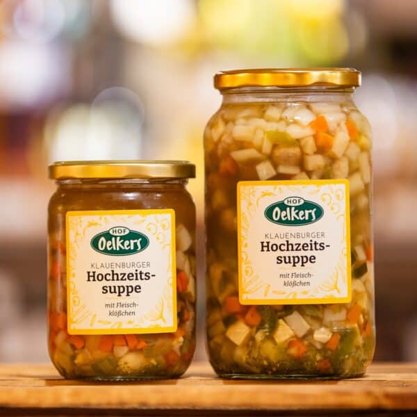 Hof Oelkers - Hochzeitssuppe mit Fleischklößchen