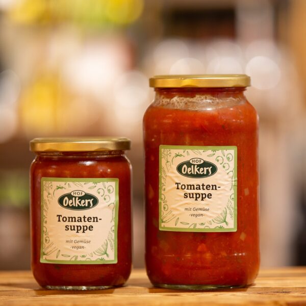 Hof Oelkers - Tomatensuppe mit Gemüse, vegan
